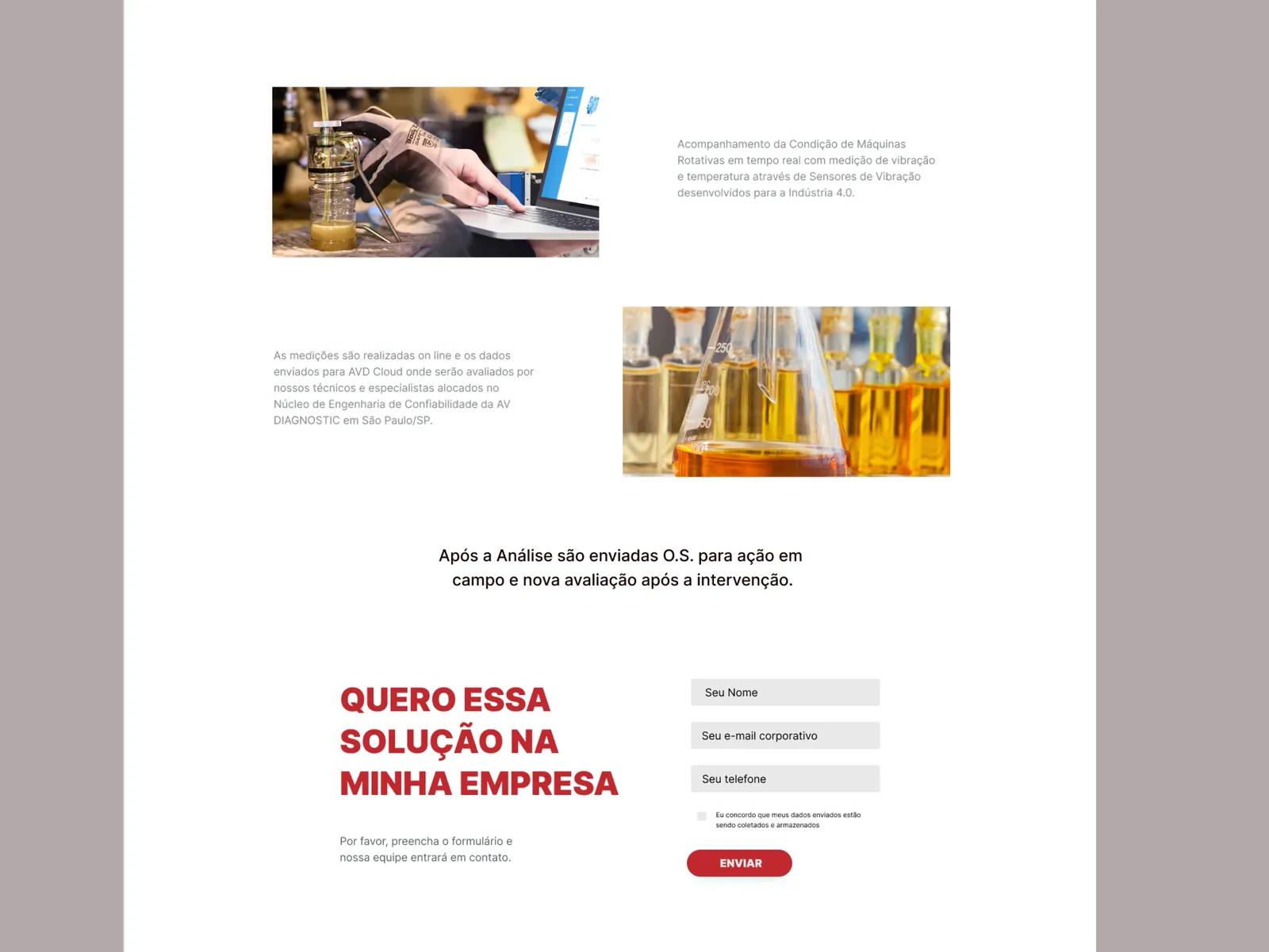 AV Diagnostic, tela 3