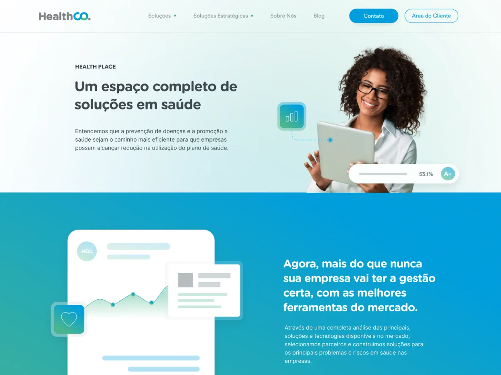 HealthCO, tela 3