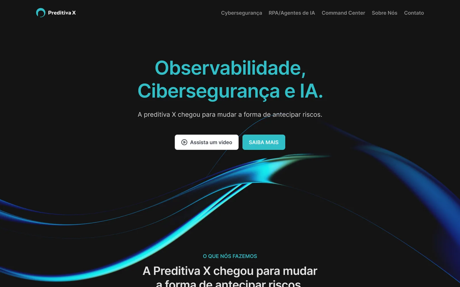 Capa do projeto Preditiva X