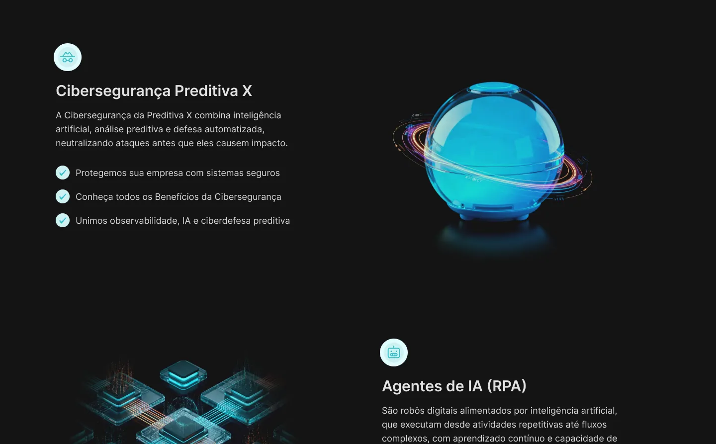 Preditiva X, tela 1
