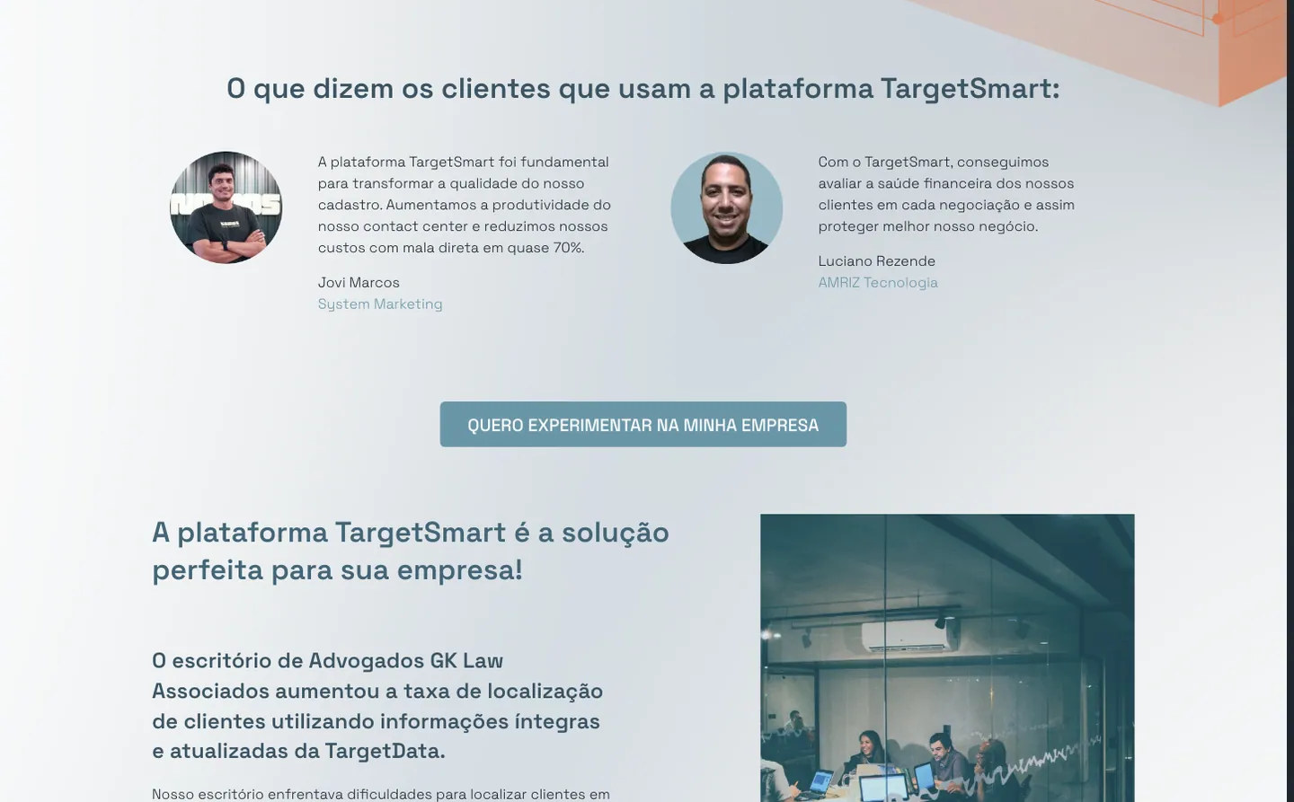 TargetData, tela 3
