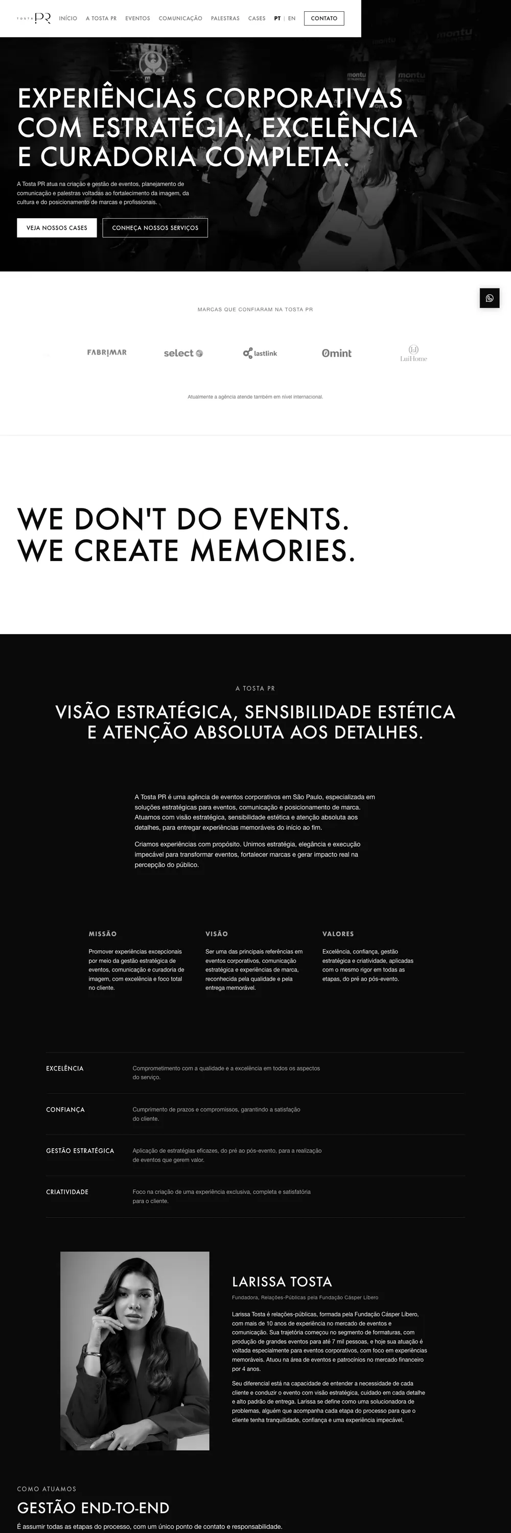 Site da Tosta PR