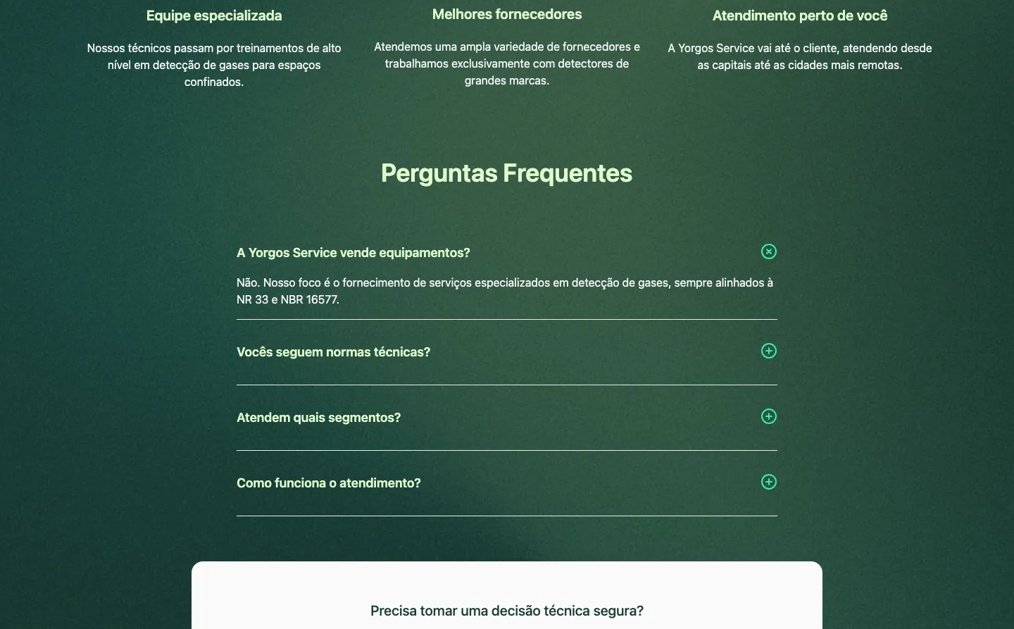 Yorgos Service, tela 3